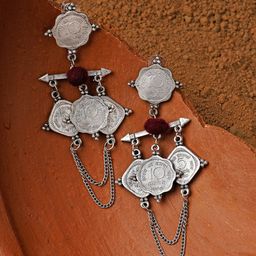 TEEJH Contemporary Drop Earrings-98
