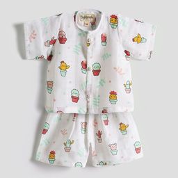 Biglilpeople Unisex Kids Printed Top with Shorts-image-66