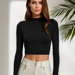 StyleCast x Revolte Women Long Sleeves Tank Casual Crop Top-picture-14