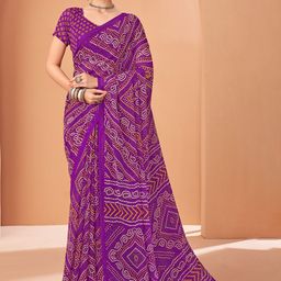 Reboot Fashions Bandhani Pure Chiffon Bandhani Saree-image-59