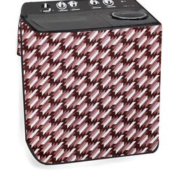 The Furnishing Tree Maroon Plastic Washing Machine Cover-image-107