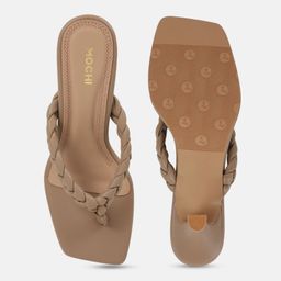 Mochi Textured Kitten Open Toe Sandal image 3
