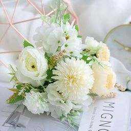 Ekhasa White Daisy Artificial Flower-56