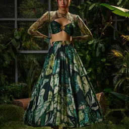 Payal & Zinal Printed Ready to Wear Lehenga-picture-37