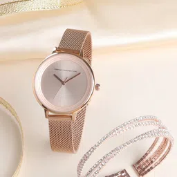 French Connection Women Watch Gift Set FCJR02-Rose Gold-image-19