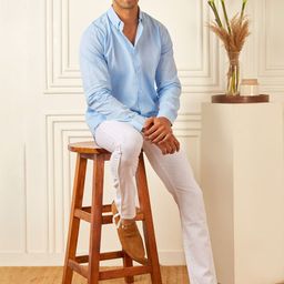 FREBANO Men Premium Opaque Striped Casual Shirt-image-94
