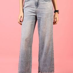 LIMEROAD Women Regular Fit Mid-Rise Light Fade Jeans-image-57
