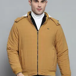 Monte Carlo Men Hooded Solid Casual Padded Jacket-image-98