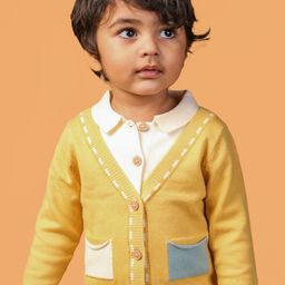 MAMA AND PEACHES Unisex Kids Cardigan-image-74