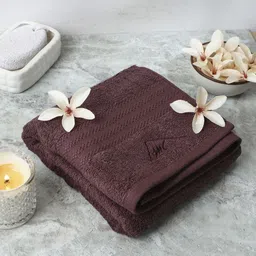 Monte Carlo Brown Cotton 400 GSM Bath Towel-image-75