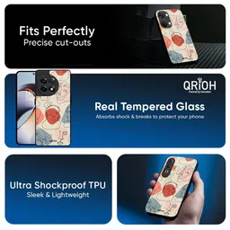 QRIOH Abstract Printed OnePlus Nord CE 3 Lite 5G Back Case Mobile Accessories image 2