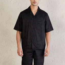 Sweet Dreams Women Shirt Collar Pure Cotton Night Suits-picture-0