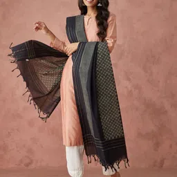 Fabindia Ethnic Motifs Woven Design Dupatta-image-102