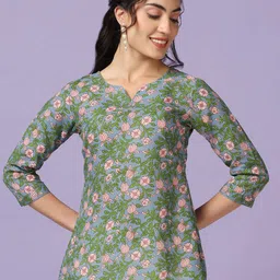 BAESD Floral Print Cotton Top-picture-25