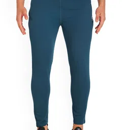 GOTO Men Ribbed Mid-Rise Slim Fit Dri-FIT Track Pants-image-34