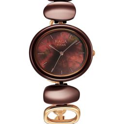 Titan Women Brass Mother of Pearl Dial & Bracelet Style Straps Analogue Watch-image-62