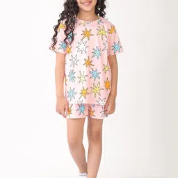 YK Girls Printed Night suit-picture-29