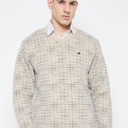 Duke Men Checked Pullover-image-63