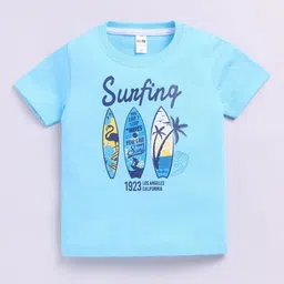 LITTLE NINJA Boys Printed Applique T-shirt-image-34