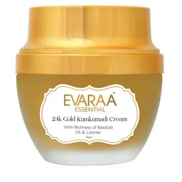EVARAA ESSENTIAL 24k Gold Kumkumadi Cream With Baobob oil & Licorice-50g-42