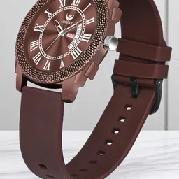 LORENZ Men Brass Round Dial & Straps Analogue Watch MK-4095R-picture-42