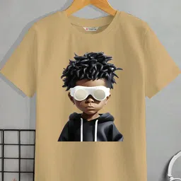 Dagcros Boys Beige Tshirts-43