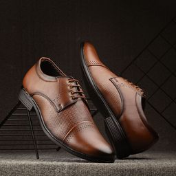 Provogue Men Textured Formal Derbys-picture-47