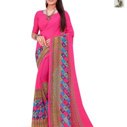 Moda Rapido Floral Pure Georgette Saree-image-91