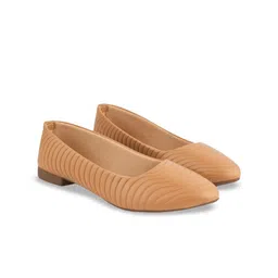 Shoetopia Girls Textured Ballerinas Flats-28