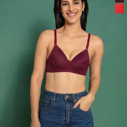 DressBerry Floral Pack of 2 Medium Coverage Heavily Padded Bra-16