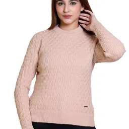 LEZA Women Cable Knit Pullover-picture-1