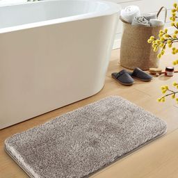 OBSESSIONS Taupe 2400 GSM Anti-Skid BathRug-34