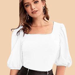 Dream Beauty Fashion Puff Sleeve Top-image-80
