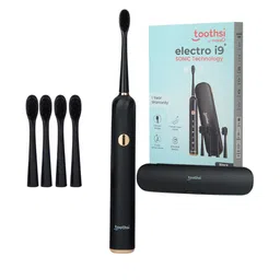 Toothsi IPX7 Waterproof Electric Toothbrush- Black-21