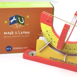 makeandlearn SUNDIAL Science Experiment STEM based DIY Activity Kit & for 10+, Motion Of Earth image 4