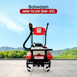 BW-25 Mini Tiller 63cc 2 stroke with carbon steel blades for soil preparation Fuel Grass Trimmer-image-33