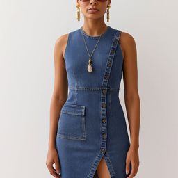 SASSAFRAS Women Solid Sleeveless Bodycon Dress-picture-19