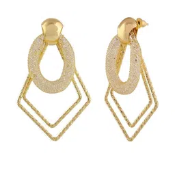SUNBURST Contemporary Hoop Earrings image 5