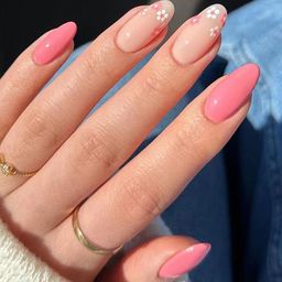 Gush Beauty Nailed It 24Pcs Medium Round Press On Nails - Blooming Dahlia-37