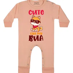 Arvesa Cute Like My Bua Printed Bodysuit-image-33