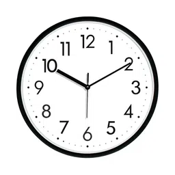 RANDOM Black & White Printed Contemporary Wall Clock-30