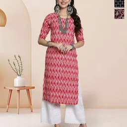 7Threads Women Ethnic Motifs Printed Sequinned Crepe Pack of 3 Kurta-picture-55