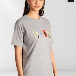 Belfry Women Typography 2 Printed Applique T-shirt-image-46