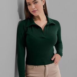 Dream Beauty Fashion Women Ribbed Long Sleeves Shirt Style Top-picture-49