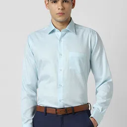 Van Heusen Spread Collar Long Sleeves Cotton Shirt-picture-0