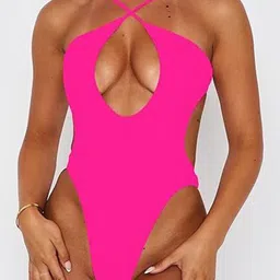 BAESD Self-Designed Halter Neck Bodysuit-image-39