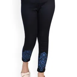 BAESD Girls Printed Ankle-Length Leggings-image-50