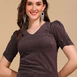 DressBerry Women Solid V-Neck Top-picture-39
