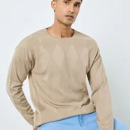 Styli Men Round Neck Pullover-picture-42