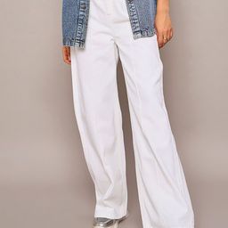 SASSAFRAS BASICS Women Comfort Relaxed Fit High-Rise Jeans-image-76